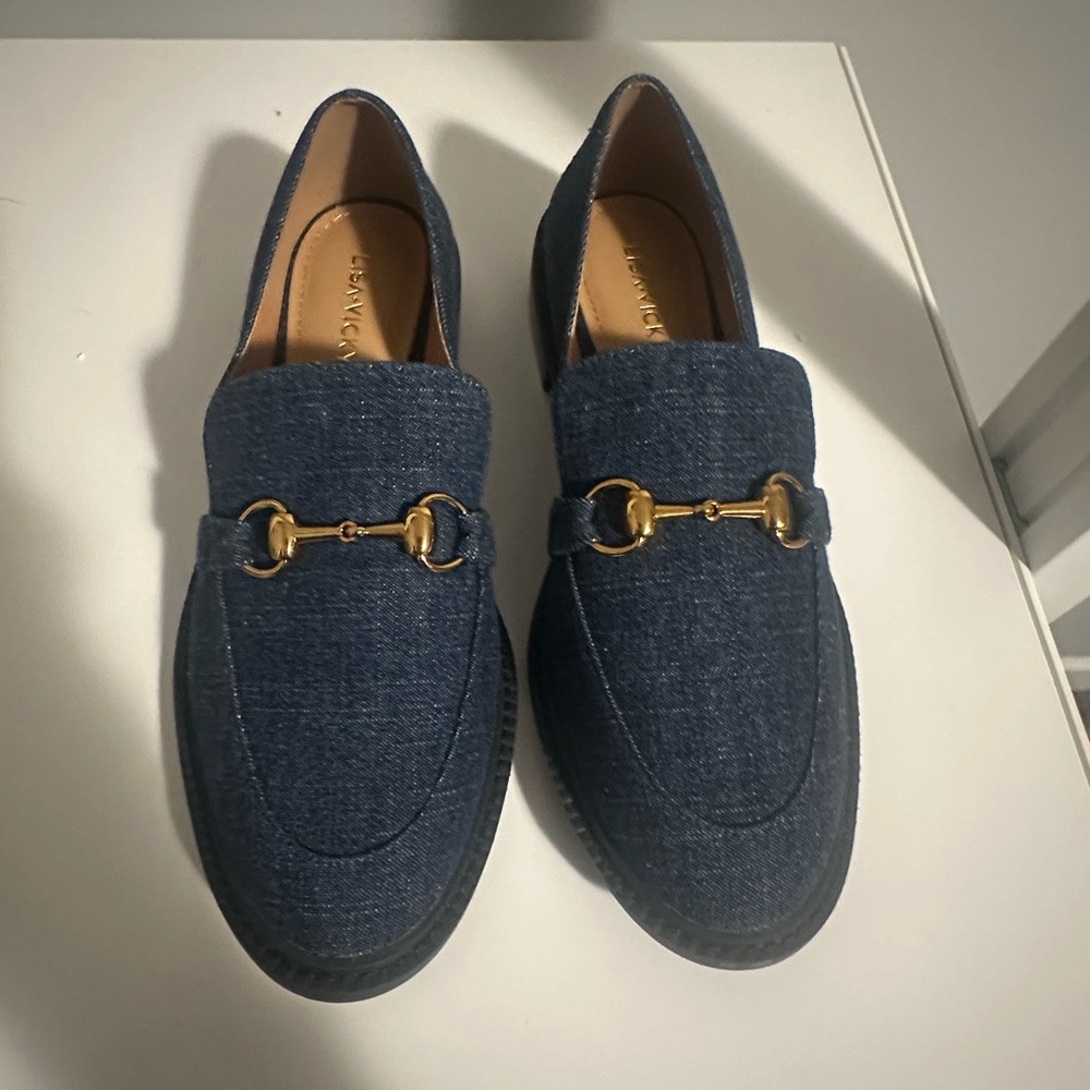 Brand new denim loafers!